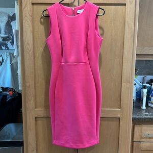 Calvin Klein size 6 pink dress!